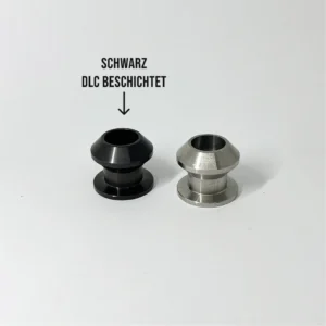 Thumbnail 4 for Universal Edelstahl Motorrad Bobbins Prismabuchsen RACE PRO
