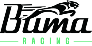 buma racing motorcycle parts logo