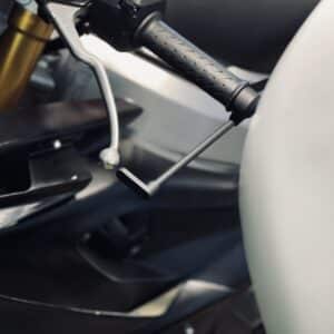 Thumbnail 3 for Universal Motorrad Hebelschützer Leverguards RACE PRO GP STYLE