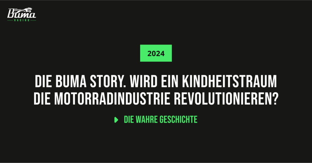 Die Buma Story. Wird ein kindheitstraum die motorradindustrie revolutionieren? Blog Artikel Thumbnail 2024