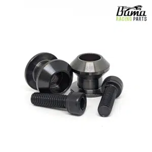 Thumbnail 1 for Edelstahl Prismabuchsen Motorrad Bobbins Honda RACE PRO
