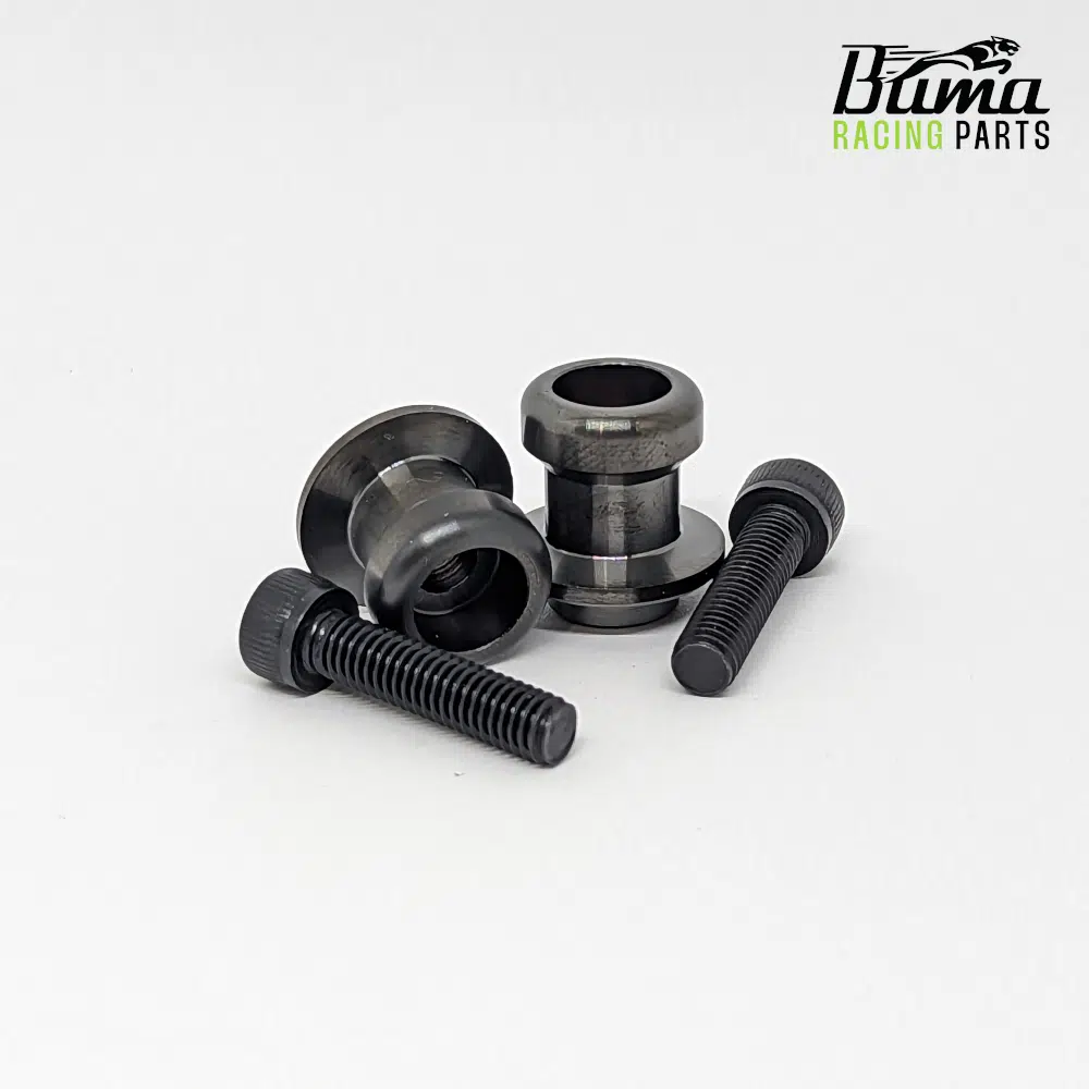 Product image 3 for Universal Motorrad Bobbins Prismabuchsen Edelstahl RACE PRO MINI