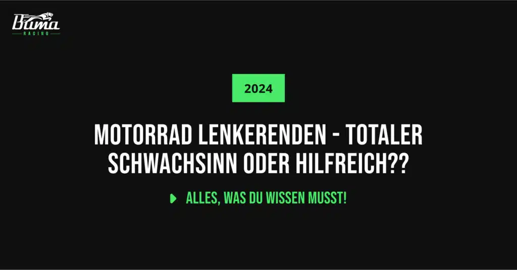 Sind Motorrad Lenkerenden sinnvoll am Motorrad? Blog artikel thumbnail