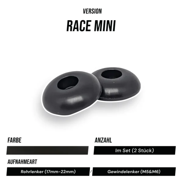 Universal Aluminium Motorrad Lenkerenden Lenkergewichte RACE MINI