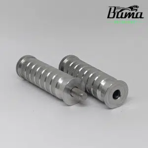 Thumbnail 5 for Universal Motorrad Fußrasten Fußstützen RACE