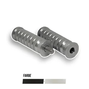 Thumbnail 2 for Universal Motorrad Fußrasten Fußstützen RACE