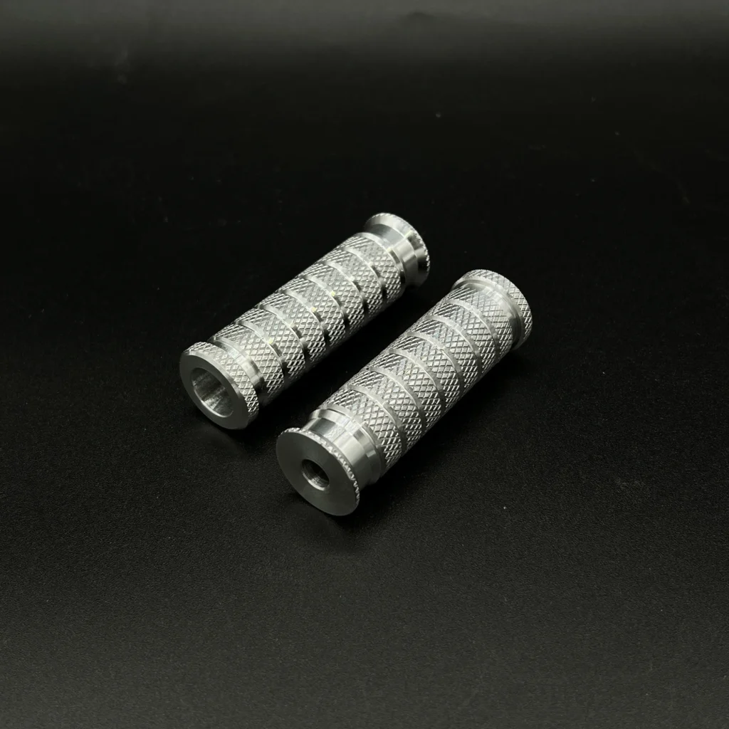 Product image 5 for Universal Motorrad Fußrasten Fußstützen RACE 75mm