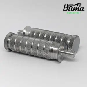 Thumbnail 13 for Universal Motorrad Fußrasten Fußstützen RACE