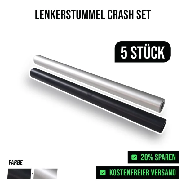 Motorrad Lenkerstummel Crashset | 5 Stück