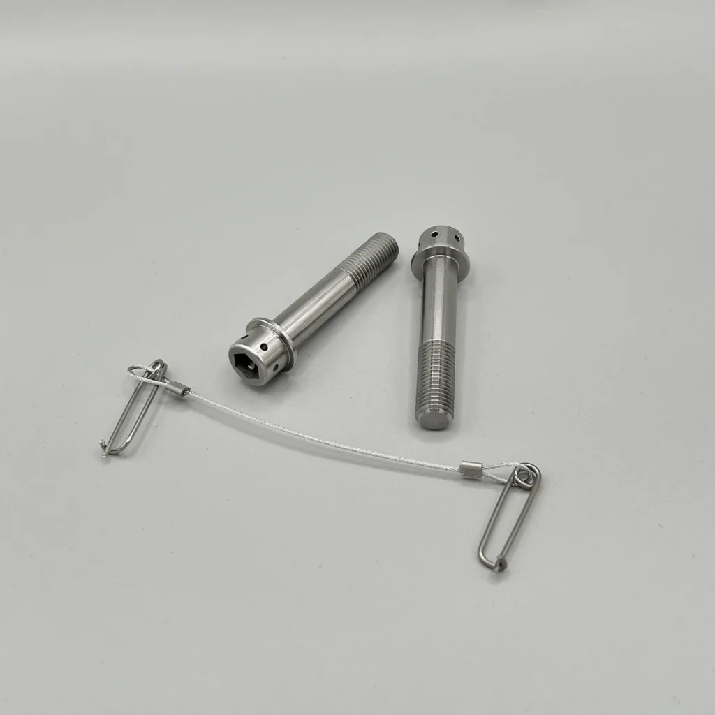 Product image 2 for Edelstahl Bremssattel Schrauben mit Sicherungsdraht für Aprilia & Ducati