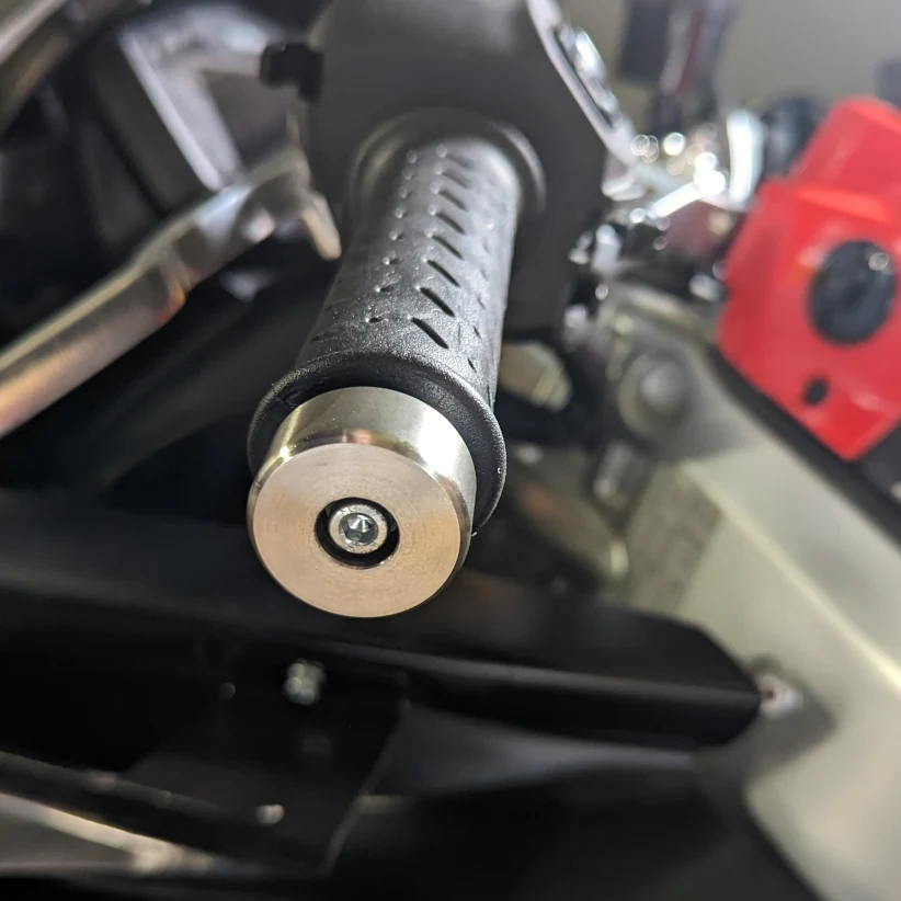 Universal Edelstahl Motorrad Lenkerenden Lenkergewichte RACE PRO LIGHT – Bild 6